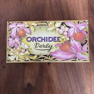 Vintage Orchidee Parfumerie Verly Luxury Soap Savon De Luxe 2 Bar Box Germany